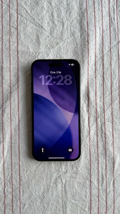 iPhone 14 Pro 128GB Space Black - Stan BDB, Ekran Igła + Szkło Premium