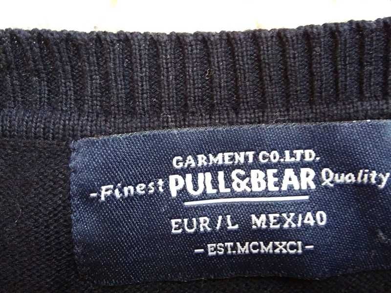 Pull&Bear  sweter  męski L j. Nowy