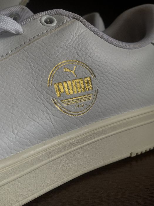 Білі кеди Puma в ідеалі 43-44