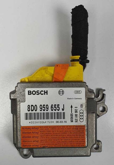 Moduł poduszek AIRBAG SENSOR Audi A4 B5 FL 8D0959655J