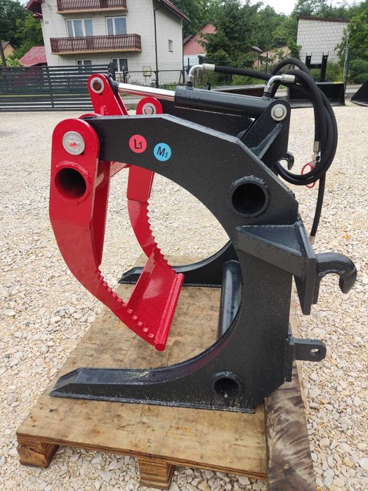 Chwytak do kłód drewna nowy Ściskacz krab Volant solidny DOSTAWA