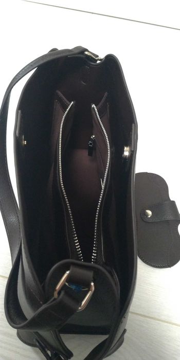 Кожаная сумочка Polina & Eiterou