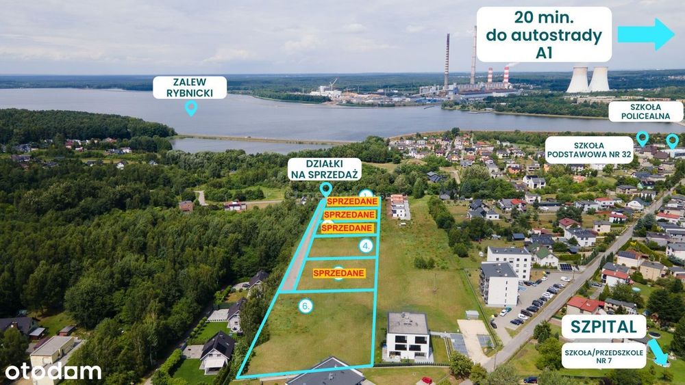 2019 m², wielorodzinna + jednorodzinna, ORZEPOWICE