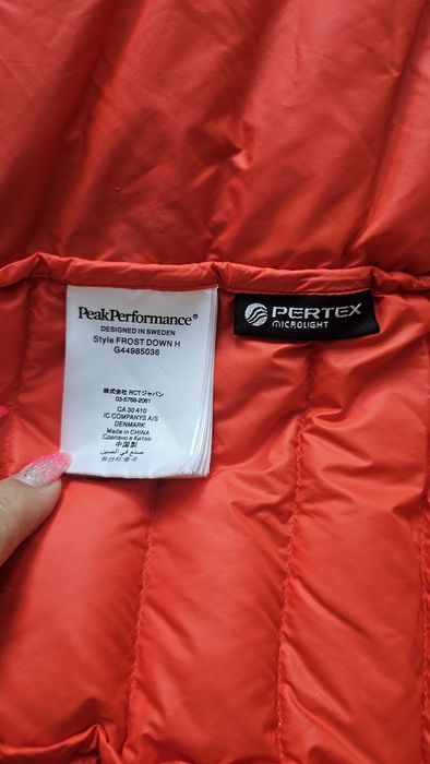 Peak Performance puchowa kurtka damska