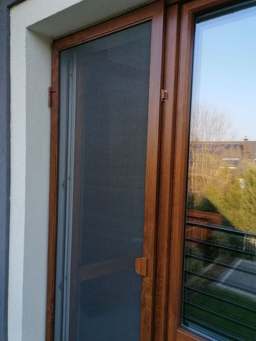 Moskitiery ceny z zeszłego roku plisowane drzwi suwane ramkowe