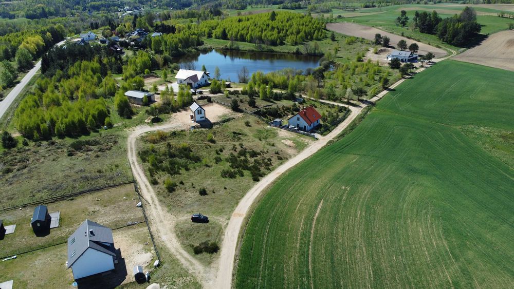 Działka budowlana nad jeziorem | Kaszuby | MPZP