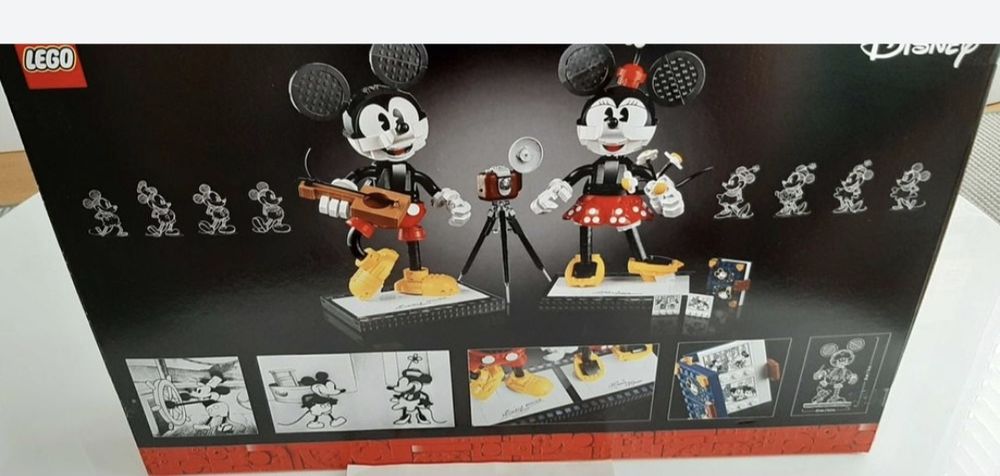 Legos Disney 43179 Mickey&Minnie e 71040 Disney Castle. Selados.