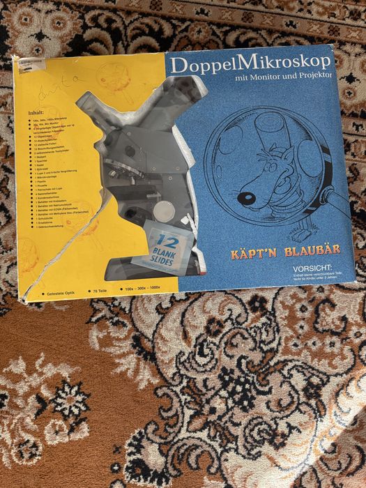 sprzedam mikroskop DoppelMikroskop mit Monitor und Projektor