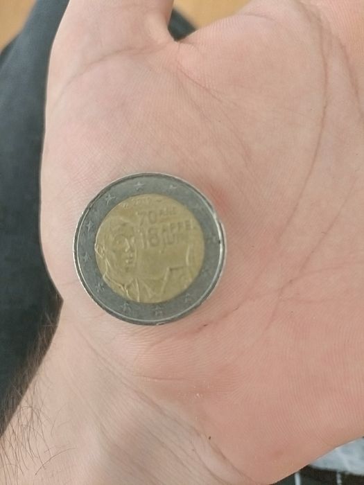Moeda comemorativa de 2 euros appeal