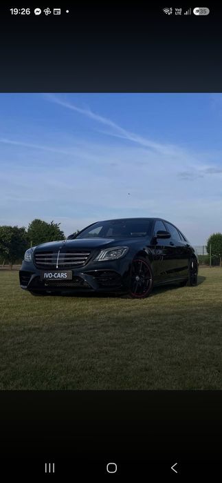 Mercedes -Benz S450 pack S63 AMG + Aktywne wydechy long