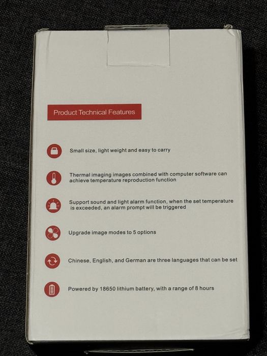 Тепловизор бытовой ET14C макро линза