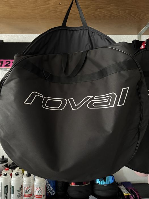 Sacos transporte rodas Roval + Raios suplentes