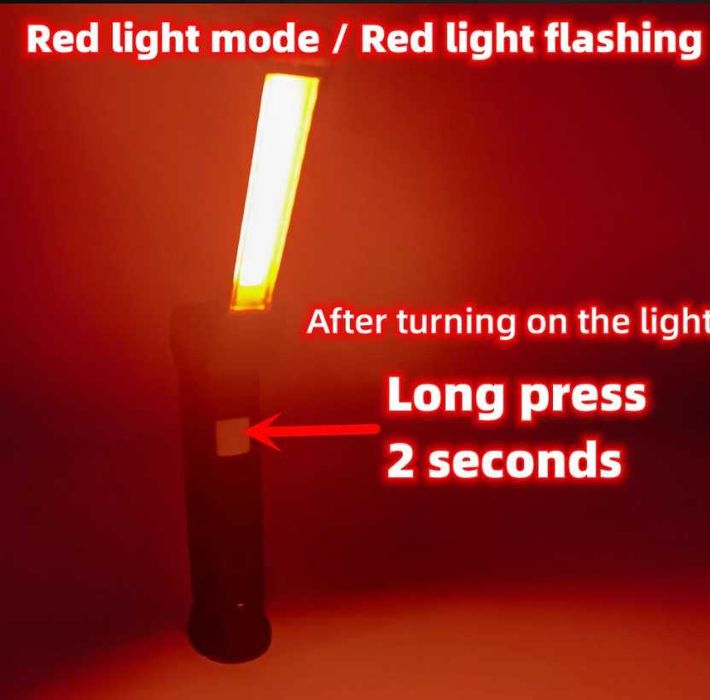Светодиодный перезаряжаемый фонарь, ліхтар, аварийный свет