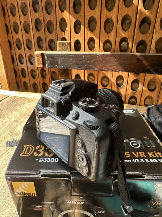 Фотоапарат Nikon D3300 AF-P 18-55 VR Kit + сумка для фотоапарата