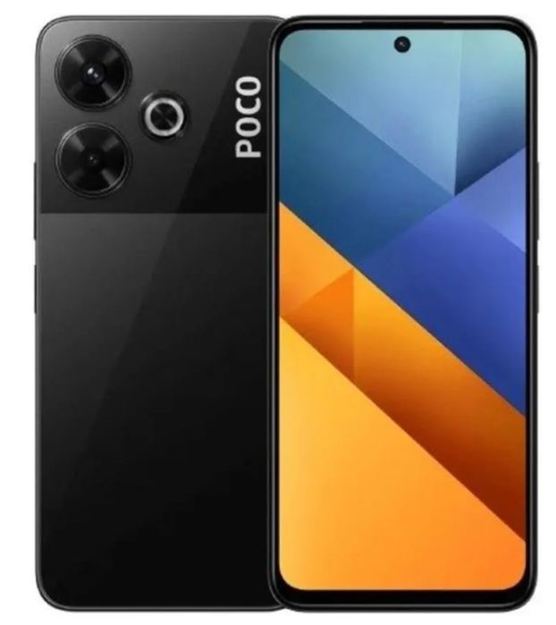 Telefon poco M6 6/128 czarny nowy