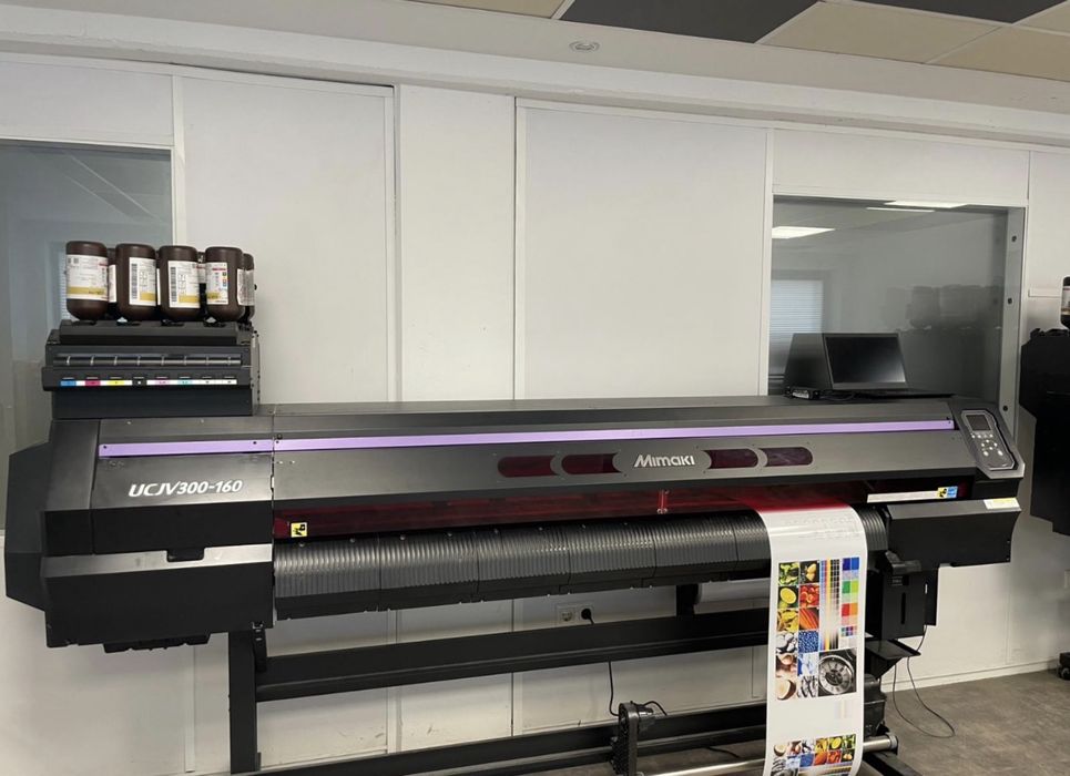 Ploter UV tnaco-drukujacy Mimaki UCJV300-160. Super stan!