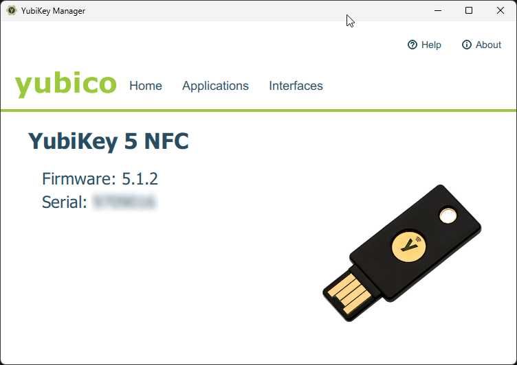 YubiKey 5 NFC Апаратний ключ для двофакторної автентифікації NFC 2FA