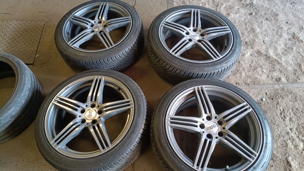 5x112 19 cali felgi aluminiowe 8,5 et 45 alufelgi bez opon Audi Mercedes Volkswagen