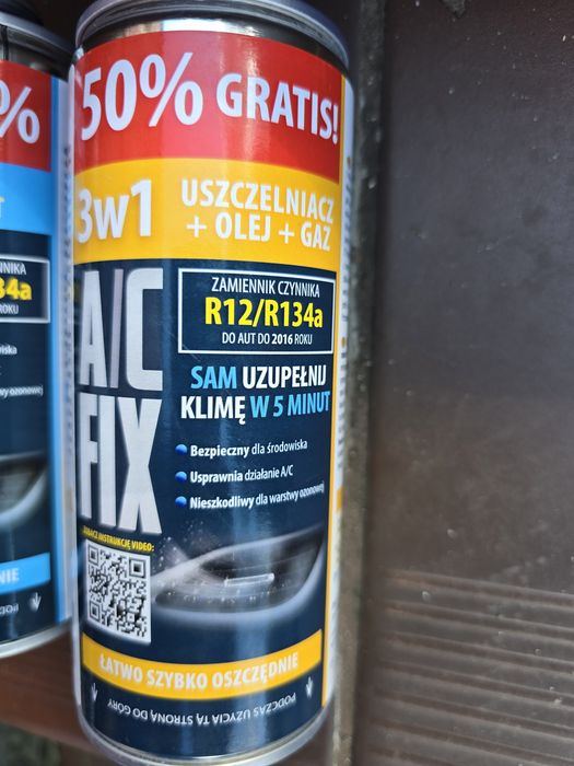 Czynnik chłodniczy Ac Fix R 12/R134a