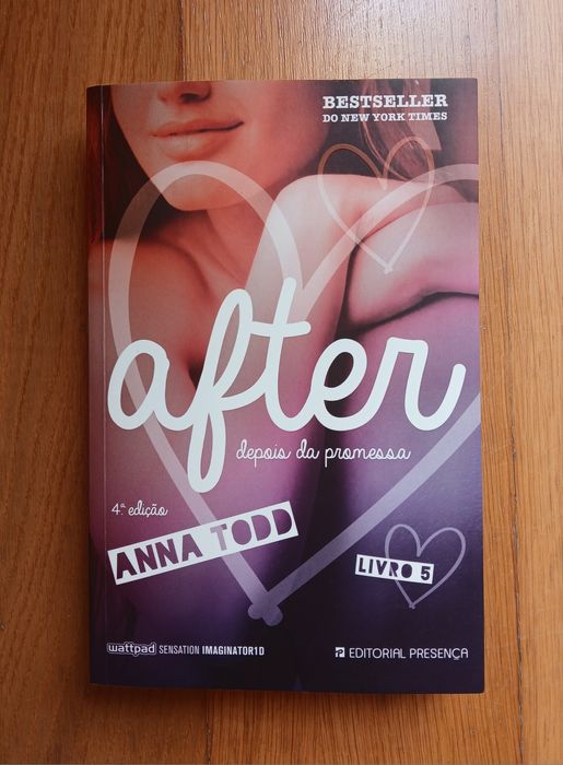 Livros After volumes 2 a 5, Anna Todd