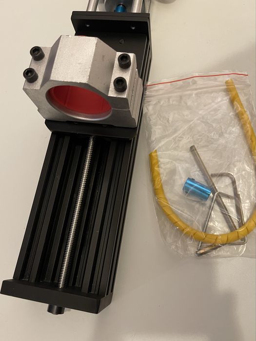 Prowadnica głowica cnc oś Z 125mm