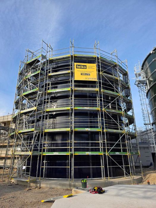 Wynajem rusztowań elewacyjnych system Plettac