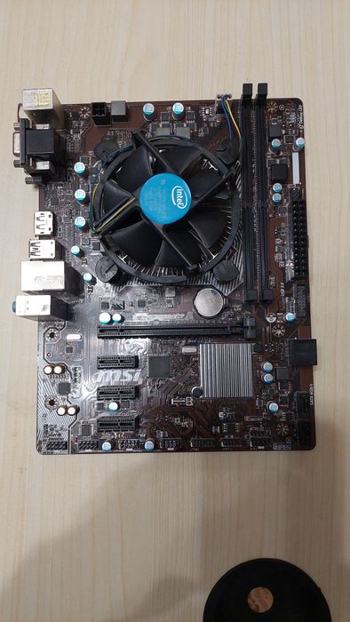 Материнская плата MSI H110M PRO-VD + процессор