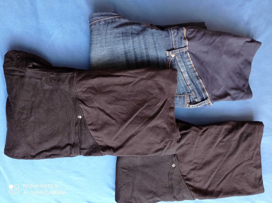 Spodnie jeansowe ciążowe H&M rozm. 40 M - 3 pary