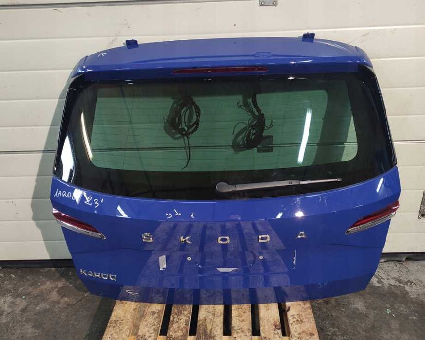 крышка багажника кришка багажник кляпа задний комплект бампер koda karoq kodiaq карок кодиак разборка шрот
