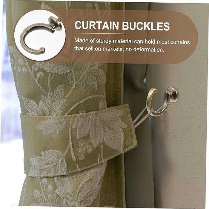 Haczyk duży srebrny - 2 szt do montażu w ścianie -