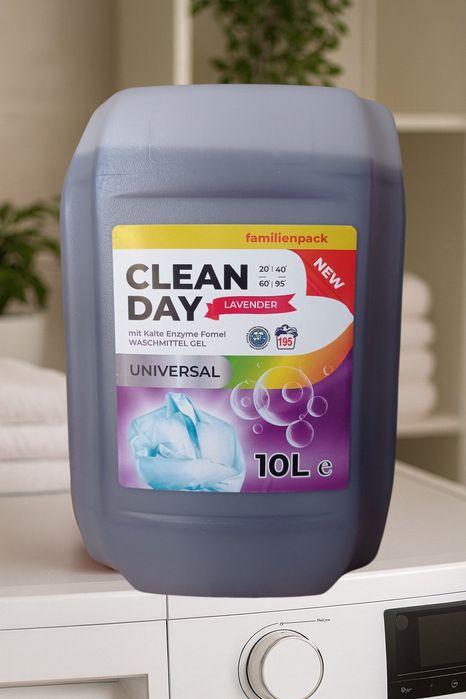 Ополіскувач для білизни 5л, гель для прання, засіб для миття посуду 5л