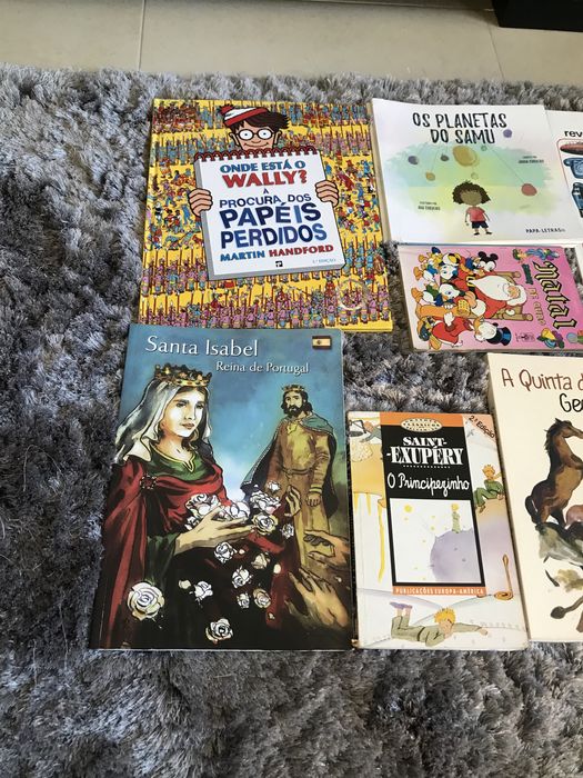 Varios livros pricipezinho…