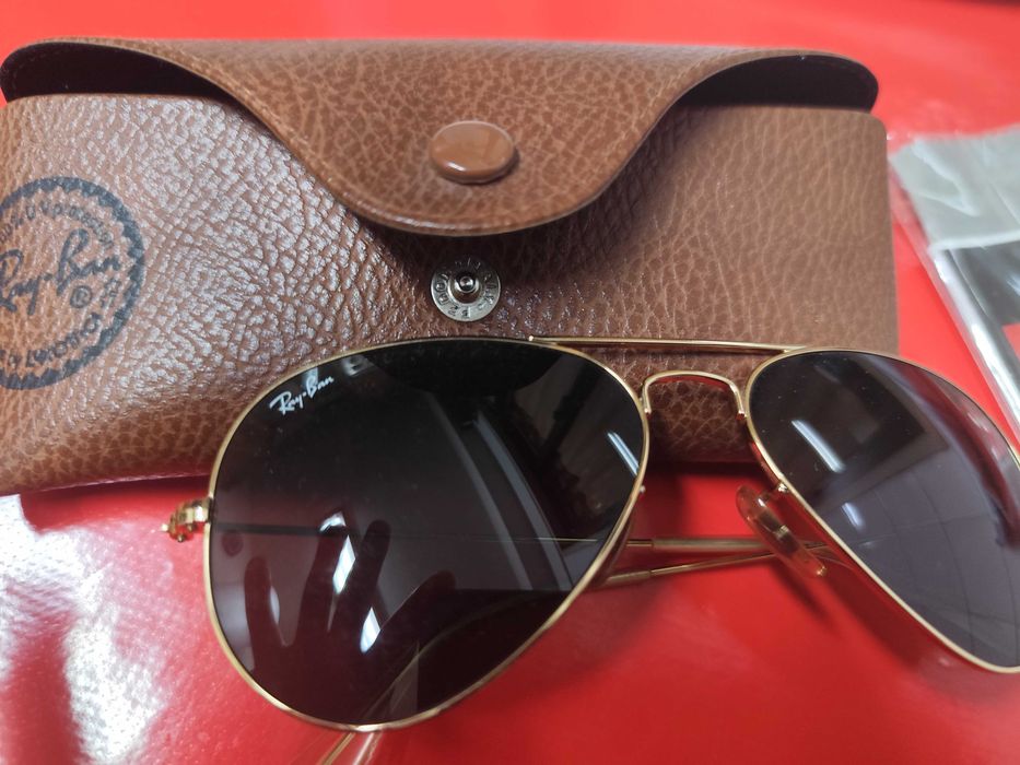 Óculos de sol Ray Ban Aviator novos