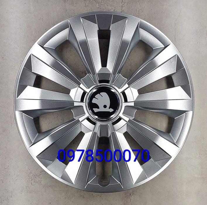 Ковпаки Шкода R15 Octavia Karoq Rapid Superb Fabia Yeti Колпаки Skoda