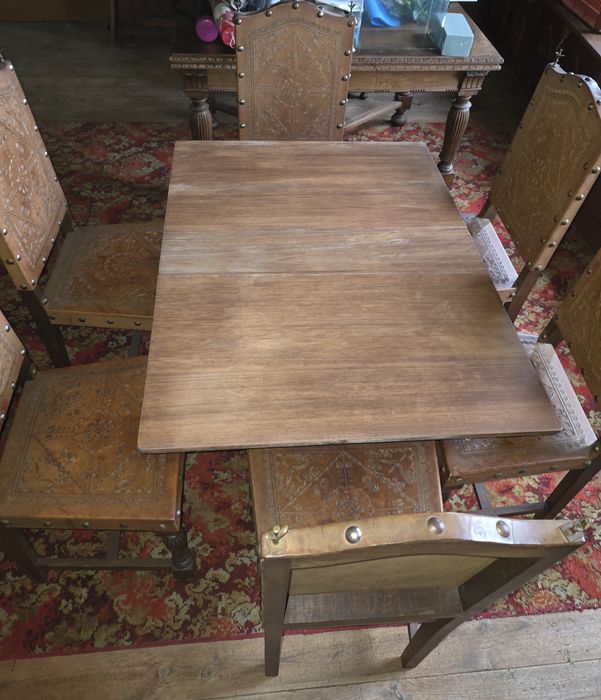 Mesa Mini Max madeira de castanho