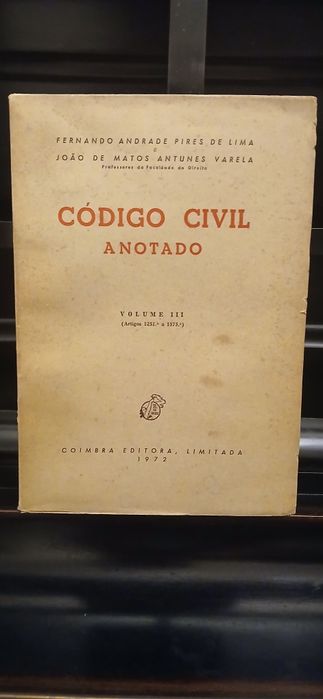 Código Civil  Anotado  voluma lll