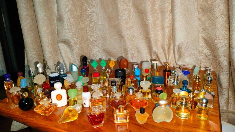 Vintage Miniaturas dos perfumes