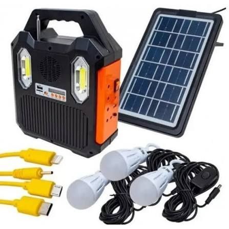 Портативная зарядная станция для Освещением дома, Solar Light RT-903BT