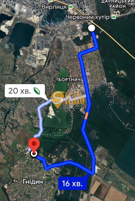 Земельна ділянка Гнідин 12 соток, в новому районі!