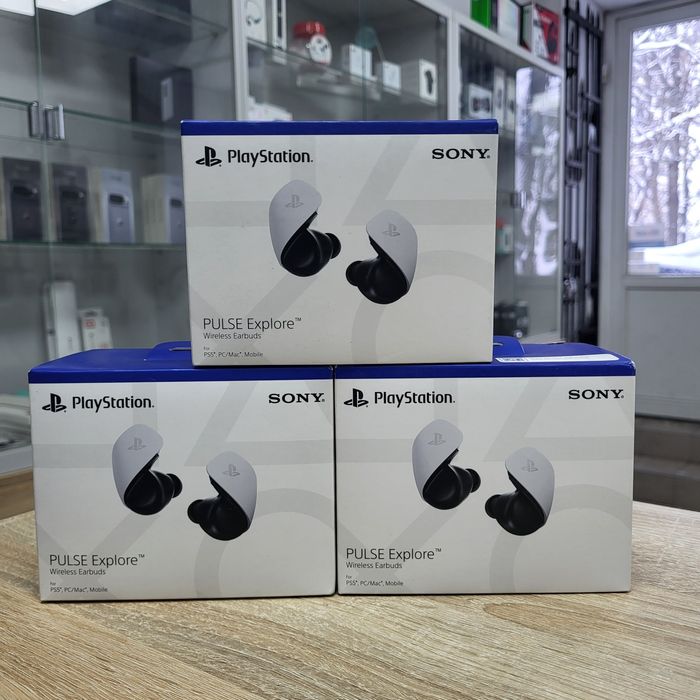 Навушники TWS Sony Pulse Explore White Нові! Магазин! Гарантія!