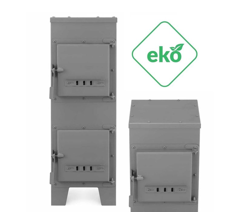 Piec kominek szamotowy stalowy koza EKOPROJEKT 8kW