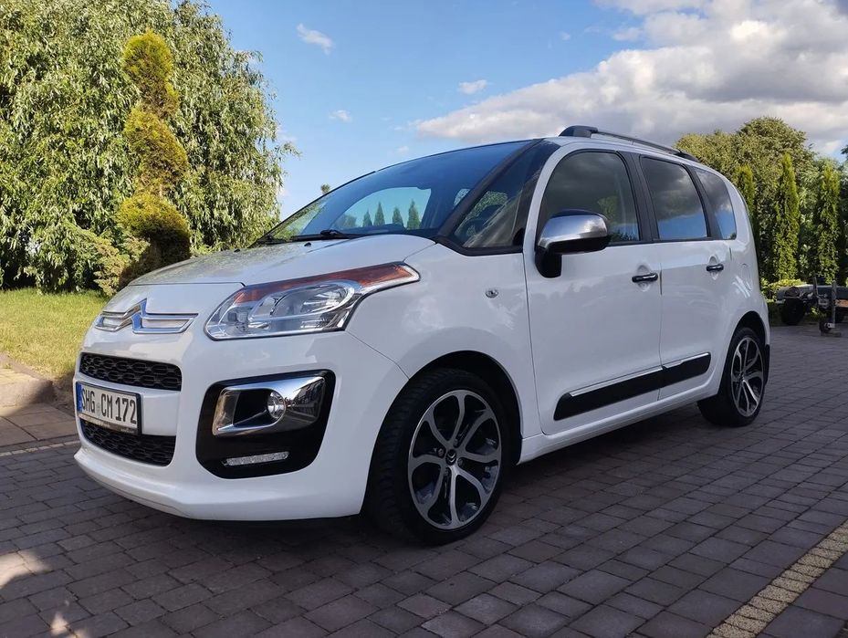 Citroën C3 Picasso bogata wersja Exclusive, panorama, oryginalny lakier i przebieg