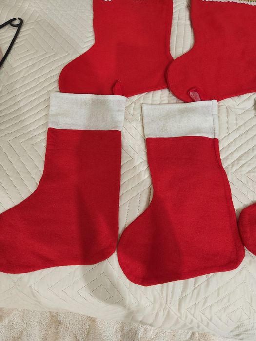 Skarpety na prezenty 2 duże 4 mniejsze