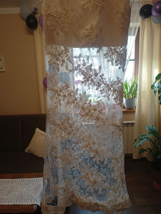 Sukienka EMO ecru 36/34