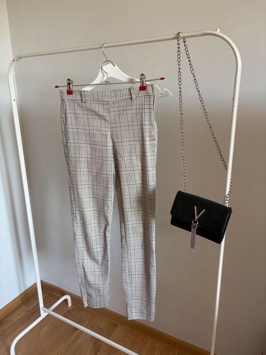 Spodnie w kratkę H&M