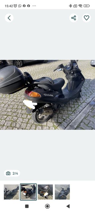 Vendo mota 50cc KYMCO dink