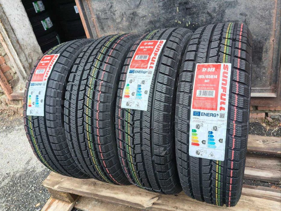 SunFull SF-988 185/65r14 26рік, ЗИМОВІ НОВІ (9мм) не наварка.