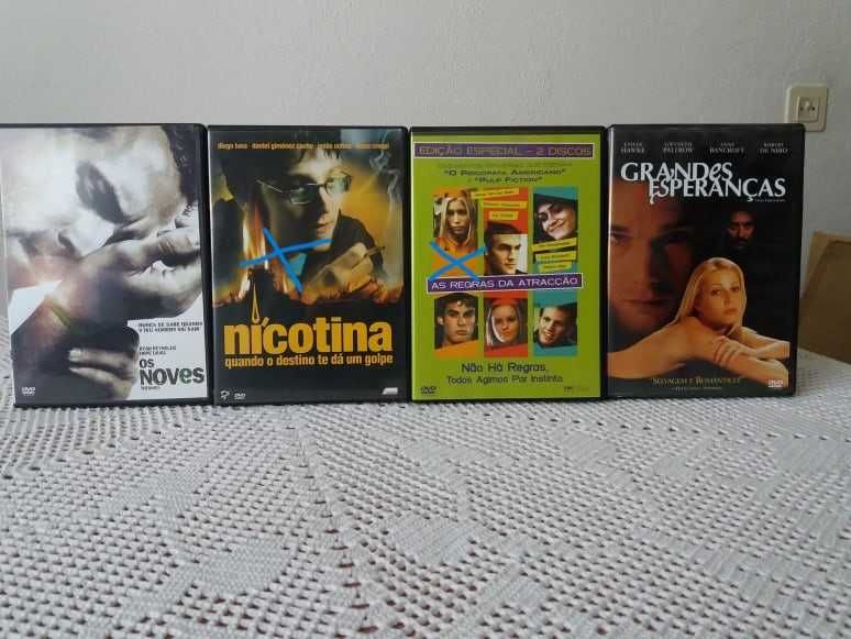 DVDs (originais) e jogo de Computador 0,80€ cada