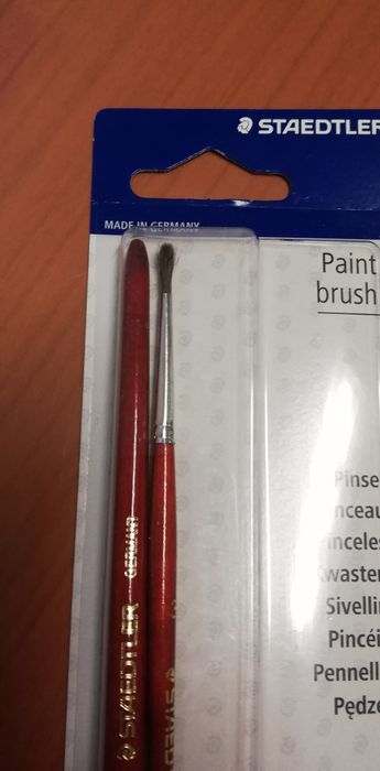 Conjunto 4 pincéis escolares, Staedltler, novos