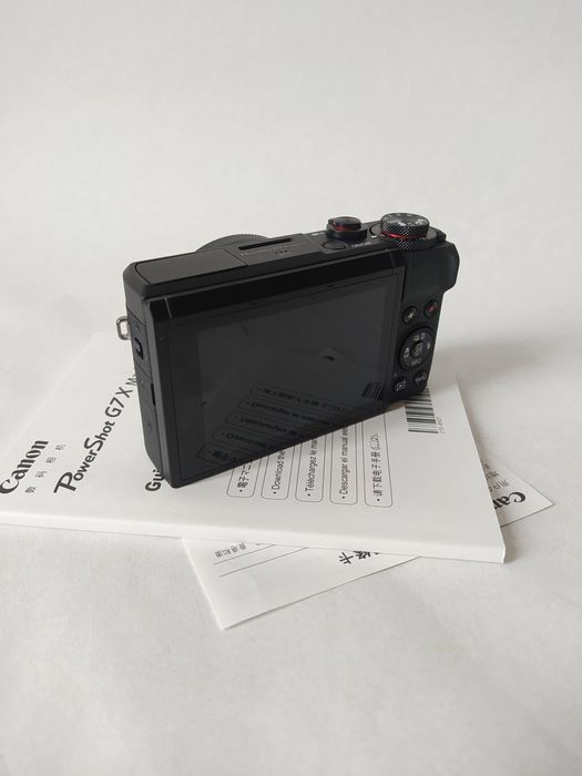 Фотоапарат Canon PowerShot G7 X Mark III Black + мікрофон + карта